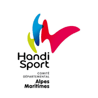 Logo du comité départemental Alpes Maritimes de la Fédération Française Handisport.
