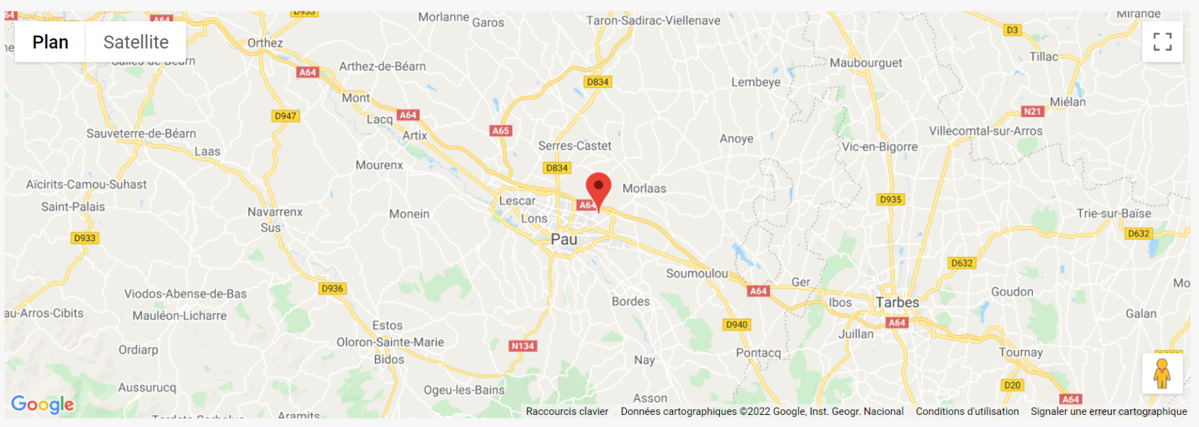 image-map-agence-ottobock-orthopedie-pau
